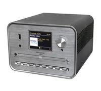 Soundmaster ICD1050SW Sistema estéreo Radio por Internet WLAN 2,4/5 GHz Dab+ Bluetooth Lector de CD USB MP3 App Pantalla en Color Reloj Despertador