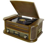 soundmaster NR565DAB Tocadiscos USB Roble