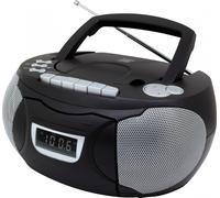 sOUNDMASTER SCD5750 Boombox, Radio CD, CD-MP3, Con Casete Y Externos Micrófono