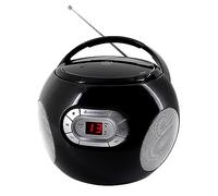 Radio CD portátil (Negro) - SOUNDMASTER