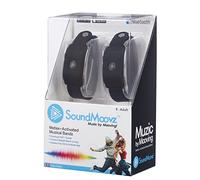 Soundmoovz 41238 Set De 2 Pulseras Muzic Para Crear Y Componer Sonidos Y Música, Negro