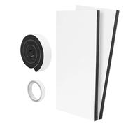 Soundproofing AC Seal, Insulation Panel Kit, Sound Absorbing Panels 16.97x8.98 inches Set with Durable Build, Window Unit Accessory Component, Thermal Blocking Gadget, Home Apartment Bedroom