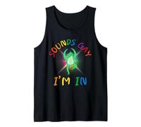 Sounds Gay I'm in | Funny Frog Gay LGBTQ Pride Month Camiseta sin Mangas