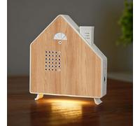Sounds of Nature Box, Caja de Pájaros Cantantes con Canto de Pájarom con Sensor, luz Nocturna, 8 Sonidos, 3 Minutero, Sonidos Naturales para relajación y Tranquilidad (0-115DB)