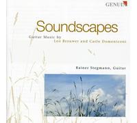 Soundscapes I. Musique pour guitare de Brouwer & Domeniconi. Stegmann.