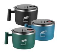 Soup Containers - Portable Leakproof Stainless Steel Dish with Lid, Soup Bowl with Handle, Insulated Food Container for Camping Picnic Outdoor Hiking Travel Work Office Long Drive Lunch Storage