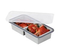 Soup Cubes Freezer - Tray With Lid, Safe Non Slip, Long Lasting Transparent Tool Perfect For Soup Freezer Molds Home Indoor, Cocktails Freezing Whisky Food, Durable Practical And Easy To Use