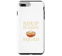 Soup Season Squad Retro Funny Cozy Design Carcasa para iPhone 7 Plus/8 Plus