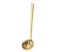 Soup Spoon, Meal Prep Ladle, 29,8 x 8 cm con acabado de alta pulido, escald-Proof Grip, diseño de alto rendimiento con acabado de sueño, herramienta de servicio para Weddings and Restaurants