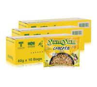 Soupe nouille YUM YUM poulet carton 30x60g Thailande