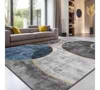 Sour Lemon Alfombra grande 240x340 pulgadas, lavable a máquina, bohemia vintage antideslizante para sala de estar/dormitorio