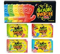 SOUR PATCH KIDS Soft & Chewy Candy Paquete variado de caja de regalo, dulces de Pascua, cajas de 8 a 3.5 onzas