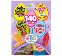 SOUR PATCH Surtido de caramelos suaves y variados de peces suecos, 2.5 libras