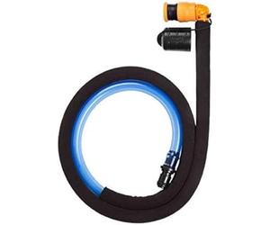 Source 2501200000 - Kit de tubería Invernal de Ciclismo, Color Negro