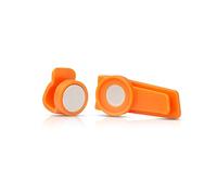 Source Magnetic Clip - Kit de sujección para tubo de hidratación de ciclismo, color naranja