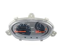 sourcing map 0-120Km H Cluster Manometro Accesorio de Motocicleta Velocímetro del Odómetro Aceite Meter Pieza Recambio para Moto Jog