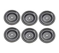 sourcing map 0.5W 8 Ohm Micro Interno Altavoz Imán Altavoz 40mm Diámetro 6uds
