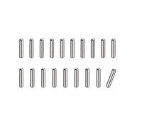 sourcing map 0.6x8mm Espiga Pasadores, 100uds 304 Inoxidable Acero Redonda Cabeza Plana Chaflanado Extremo Espiga Pasador Madera Litera Cama Estante Picas Soporte Estantes Sujeción Elementos