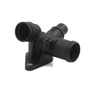 sourcing map 06B121133D 3 Vías Conector Rebordeado Brida Agua de Enfriamiento para Coche A4 B6 Quattro 1,8T
