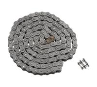 sourcing map 08B Métrico Estándar Rodillos Cadena, 5 Pies Carbono Acero Cadenas 1/2" Industrial Rodillo Cadena Accionamiento Cadena para Industrial Maquinaria -120 Eslabones