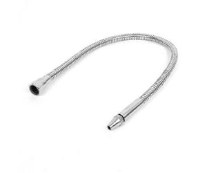 sourcing map 1/2 "PT Rosca hembra 10 mm Boquilla de metal Manguera de aceite refrigerante para torno