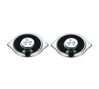 sourcing map 1 altavoz pequeño de 2 W y 8 ohmios de metal con microimán interno para mini altavoces, DVD, EVD, multimedia, móvil, máquina de publicidad portátil