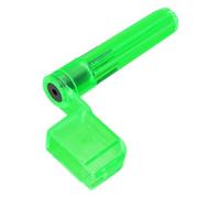 sourcing map 1 cuerda de plástico verde oscuro para guitarra, extractor de clavijas, puente, cuerdas de guitarra, afinadores, dispositivo de bobinado, herramienta de cambio de cuerdas, accesorios