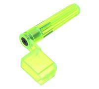 sourcing map 1 cuerda de plástico verde para guitarra, extractor de clavijas, puente, cuerdas de guitarra, afinadores, dispositivo de bobinado, herramienta de cambio de cuerdas, accesorios