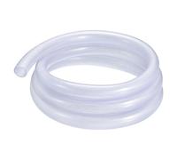 sourcing map 1" D.I. X 1 1/4" D.E. 10 Pies Tubo de PVC Trenzado Reforzado Manguera Flexible Tubo de Vinilo Transparente Tubo de Plástico Flexible de Alta Presión