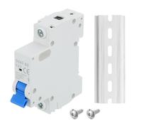 sourcing map 1 disyuntor en miniatura de CA 1P 63A 110V aislador DZ47-63 DIN montaje en riel interruptor de desconexión protección térmica magnética viaje