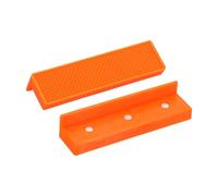 sourcing map 1 juego de almohadillas para mordazas de tornillo de banco de goma de 4 pulgadas, planas, magnéticas, mandíbulas suaves, estándar, antiarañazos, herramientas para hacer bricolaje