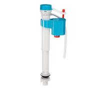 sourcing map 1 juego de válvula de llenado de inodoro, kit universal de reparación de fugas de inodoro silencioso y rápido, accesorios de válvula de llenado de altura ajustable para control de agua de