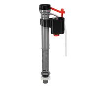 sourcing map 1 juego de válvula de llenado de inodoro, kit universal de reparación de fugas de inodoro silencioso y rápido, accesorios de válvula de llenado de altura ajustable para control de agua de