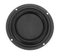 sourcing map 1 membrana vibratoria redonda de radiador pasivo de 4 pulgadas, placa de diafragma de vibración de goma, subwoofer para reemplazo de altavoces de graves, bricolaje