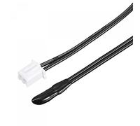 sourcing map 1 Paquete 19.7" 10K NTC Termistor Sonda, Extrusor Filamento Sensor Sensible para 3D Impresora Calentador