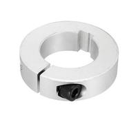 sourcing map 1 paquete de collar de eje, 2 pulgadas de diámetro interior de una pieza estilo de abrazadera de cuello de eje, 3-3/8 pulgadas de diámetro exterior, 7/8 pulgadas de grosor, collares de