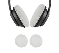 sourcing map 1 par de almohadillas para auriculares (3.5 a 4.3 pulgadas), tela universal lavable y elástica, funda de tela para gimnasio/juegos, se adapta a la mayoría de auriculares de oído, color