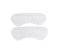 sourcing map 1 par transparente de silicona Antideslizante plantilla del zapato Inserts almohadilla de la pata del amortiguador del talón