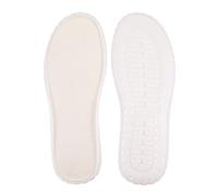 sourcing map 1 Par Zapatos Exterior Suelas Almohadilla US Tamaño 8.5 Antideslizante Malla Estera Tejido Protector Inferior para Bricolaje Zapatillas Sandalias, Blanco