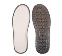 sourcing map 1 Par Zapatos Exterior Suelas Almohadilla US Tamaño 8 Antideslizante Malla Estera Tejido Protector Inferior para Bricolaje Zapatillas Sandalias, Gris