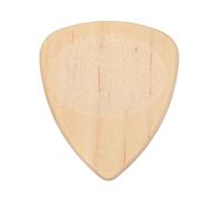 sourcing map 1 púa de guitarra de madera, calibre ultra pesado de 3 mm, de madera de pino, con forma de ranura para guitarras eléctricas, acústicas, bajos, color madera