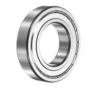 sourcing map 1 rodamiento de bolas 6210ZZ de ranura profunda, 50 x 90 x 20 mm, doble metal blindado, prelubricado y estable para reparaciones de maquinaria industrial, proyectos 3D