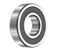 sourcing map 1 rodamiento de bolas 6308-2RS de ranura profunda, 40 x 90 x 23 mm, rodamientos de doble sello de goma de alta velocidad, prelubricados y estables para reparaciones de maquinaria