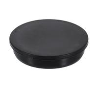 sourcing map 1 tapón de silicona para agujero, tapón de goma redondo impermeable, tapones de sellado de botellas, tapas de extremo de tubo para agujero de 65 mm, para botella de bañera, color negro
