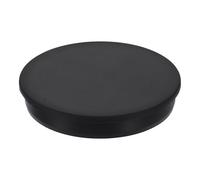 sourcing map 1 tapón de silicona para agujero, tapón de goma redondo impermeable, tapones de sellado de botellas, tapas de extremo de tubo para agujero de 85 mm, para botella de bañera, color negro