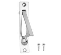 sourcing map 1 tirador de puerta de bolsillo, tirador de borde de puerta de acero inoxidable 304, herrajes de puerta de bolsillo para armario corredizo, hogar, oficina, hoteles, lijado