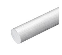sourcing map 1 varilla redonda de aluminio de 32 mm de diámetro, 405 mm de largo, barra redonda de aluminio 6061 para construcción industrial, manualidades, 1 unidad