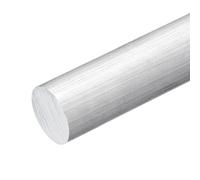 sourcing map 1 varilla redonda de aluminio de 38 mm de diámetro, barra redonda de aluminio 6061 de 330 mm de largo, barra redonda de aluminio sólido para construcción industrial, manualidades