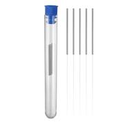 sourcing map 10 agujas de limpieza de boquillas de impresora 3D de 0,15 mm de acero inoxidable, herramienta de limpieza de boquillas de impresión 3D, kit de limpieza para impresoras 3D, accesorios