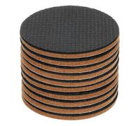 sourcing map 10 almohadillas de fieltro y EVA para muebles, 2 1/2 pulgadas (65 mm), protectores de suelo de madera, autoadhesivos para proteger suelos de madera dura, patas de mesa y patas de silla,